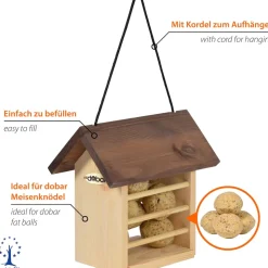 dobar Meisenknödelhalter aus Kiefernholz
