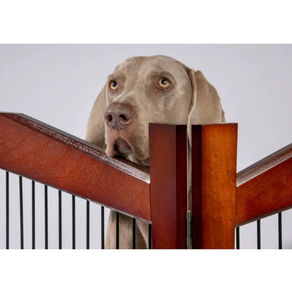 dobar Multifunktion Hundekäfig mit Tischoberfläche Größe L