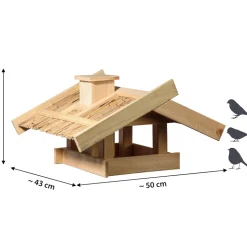 dobar Vogelfutterhaus für Ständermontage