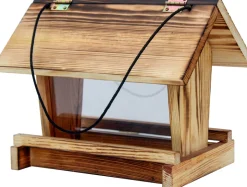 dobar Vogelfutterhaus geflammt