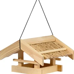 dobar Vogelfutterhaus mit Schilfdach