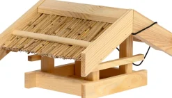 dobar Vogelfutterhaus mit Schilfdach