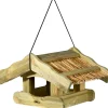 dobar Vogelfutterhaus Schilfdach hängend