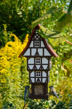 dobar Vogelfutterhaus zum Aufhängen Vogelhaus Futterstation