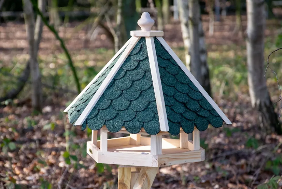 Dobar Vogelhaus aus Holz sechseckig