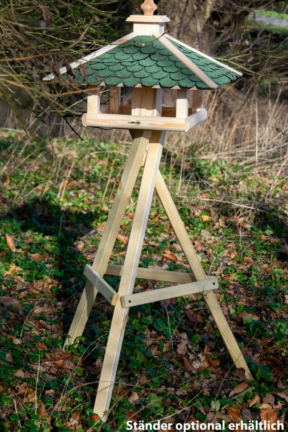 Dobar Vogelhaus aus Holz viereckig