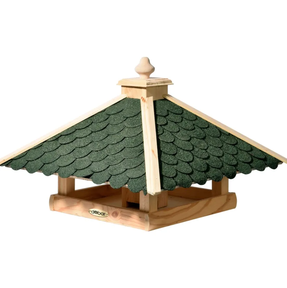Dobar Vogelhaus aus Holz viereckig