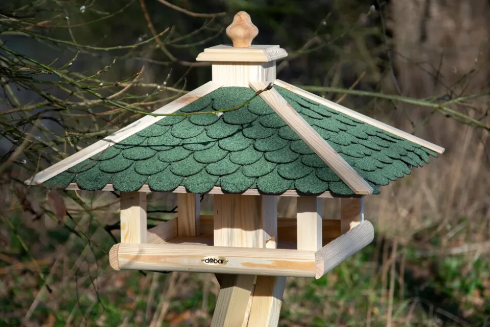 Dobar Vogelhaus aus Holz viereckig