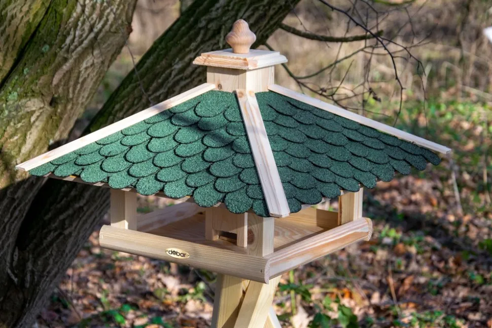 Dobar Vogelhaus aus Holz viereckig