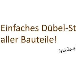 Dobar Weißer Palast Bausatz für Insektenhotel