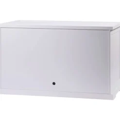 Dobar XL-Design-Katzenschrank weiß