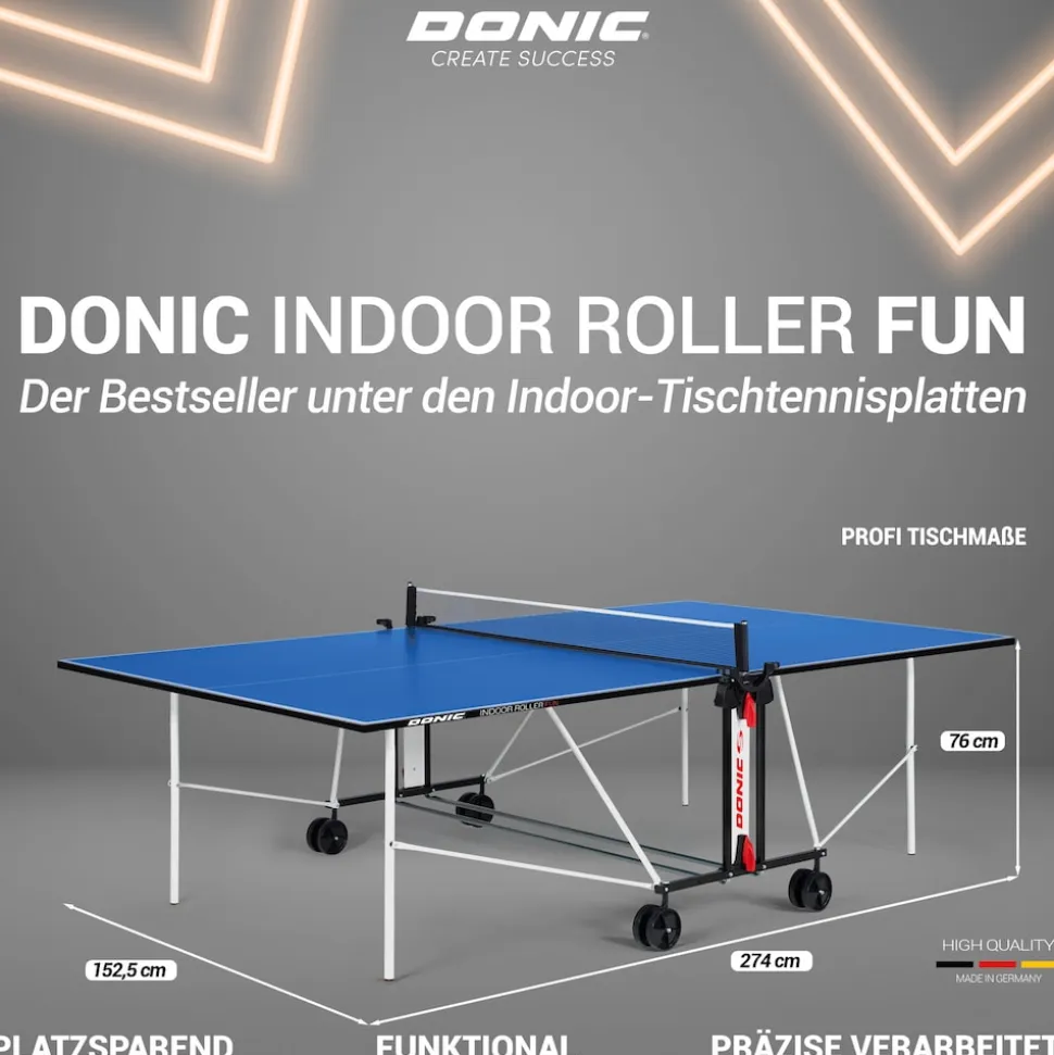 DONIC Indoor Roller Fun, blau