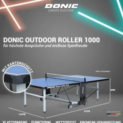 DONIC Outdoor Roller 1000, blau - versch. Farben