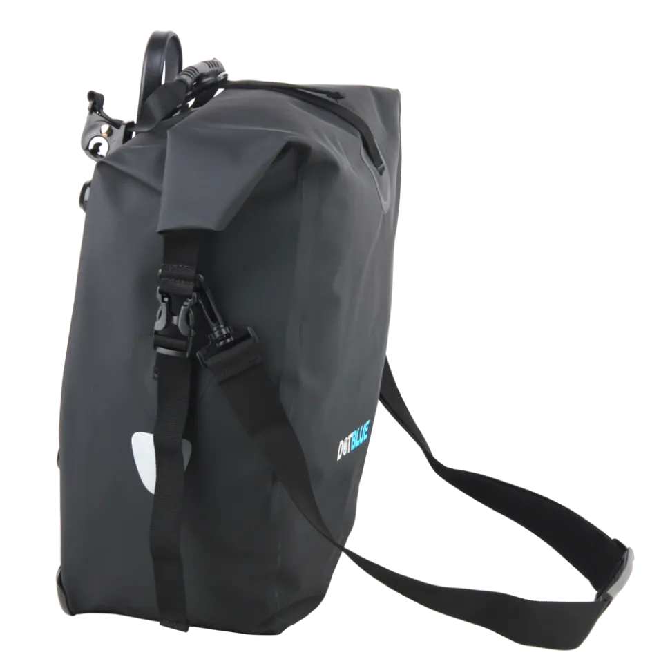 Dot-Blue Gepäckträgertasche 25,4 l, Universale Tasche für den Gepäckträger mit Klicksysstem, wasserdicht