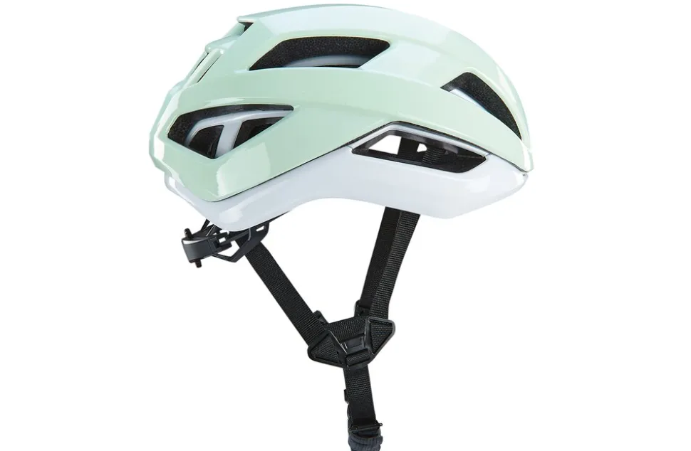 E-Bike Smart Fahrradhelm, mit Rotationsschutz, Kopfumfang von 55-59 cm, Inmold Technologie, Farbe: grün/weiß