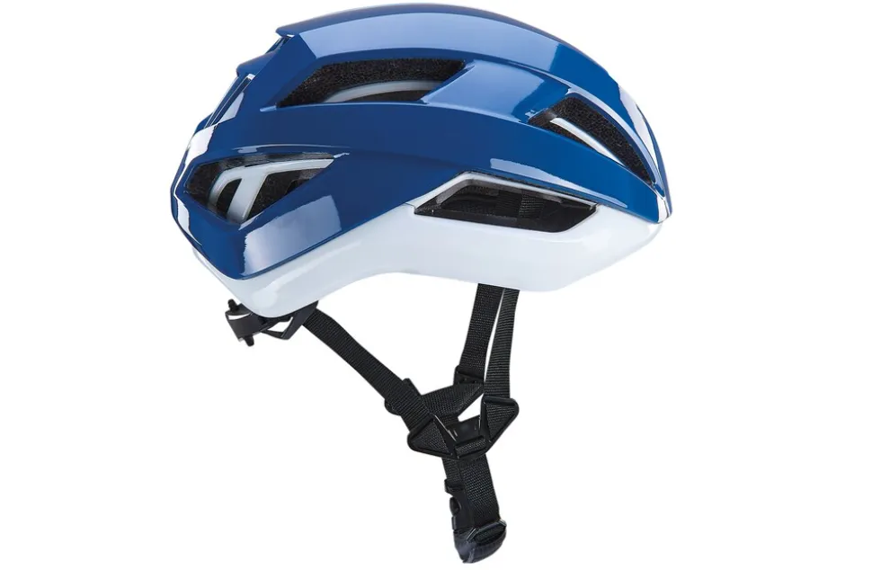 E-Bike Smart Fahrradhelm, mit Rotationsschutz, Kopfumfang von 59-62 cm, Inmold Technologie, Farbe: blau/weiß