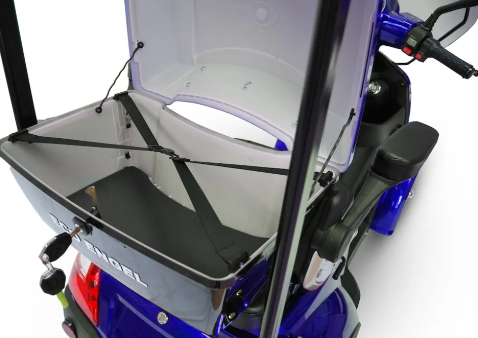 ECO ENGEL 510 Blau mit Dach 20 Ah Li-Io Akku Herausnehmbar, Elektromobil