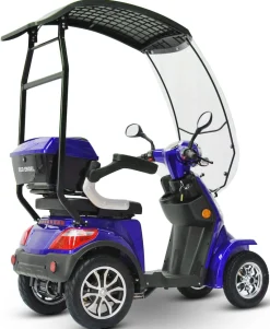 ECO ENGEL 510 Blau mit Dach 20 Ah Li-Io Akku Herausnehmbar, Elektromobil