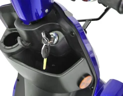 ECO ENGEL 510 Blau mit Dach 20 Ah Li-Io Akku Herausnehmbar, Elektromobil