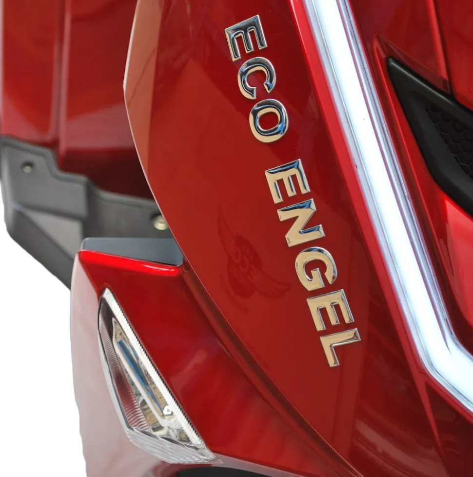 ECO ENGEL 504, Elektromobil 25 km/h 1000 Watt Seniorenmobil, Rot - versch. Farben