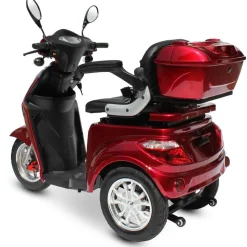 ECO ENGEL 501 Elektroroller, 25 km/h mit 30 Ah Li-Io Akku herausnehmbar, Rot