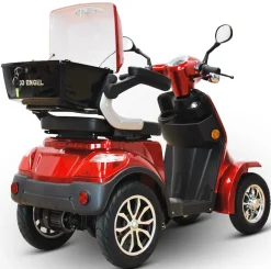 ECO ENGEL 510 E-Scooter 4 Räder 25 km/h Seniorenmobil, Rot - versch. Farben