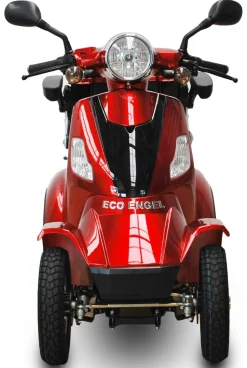 ECO ENGEL 510 E-Scooter 4 Räder 25 km/h Seniorenmobil, Rot - versch. Farben
