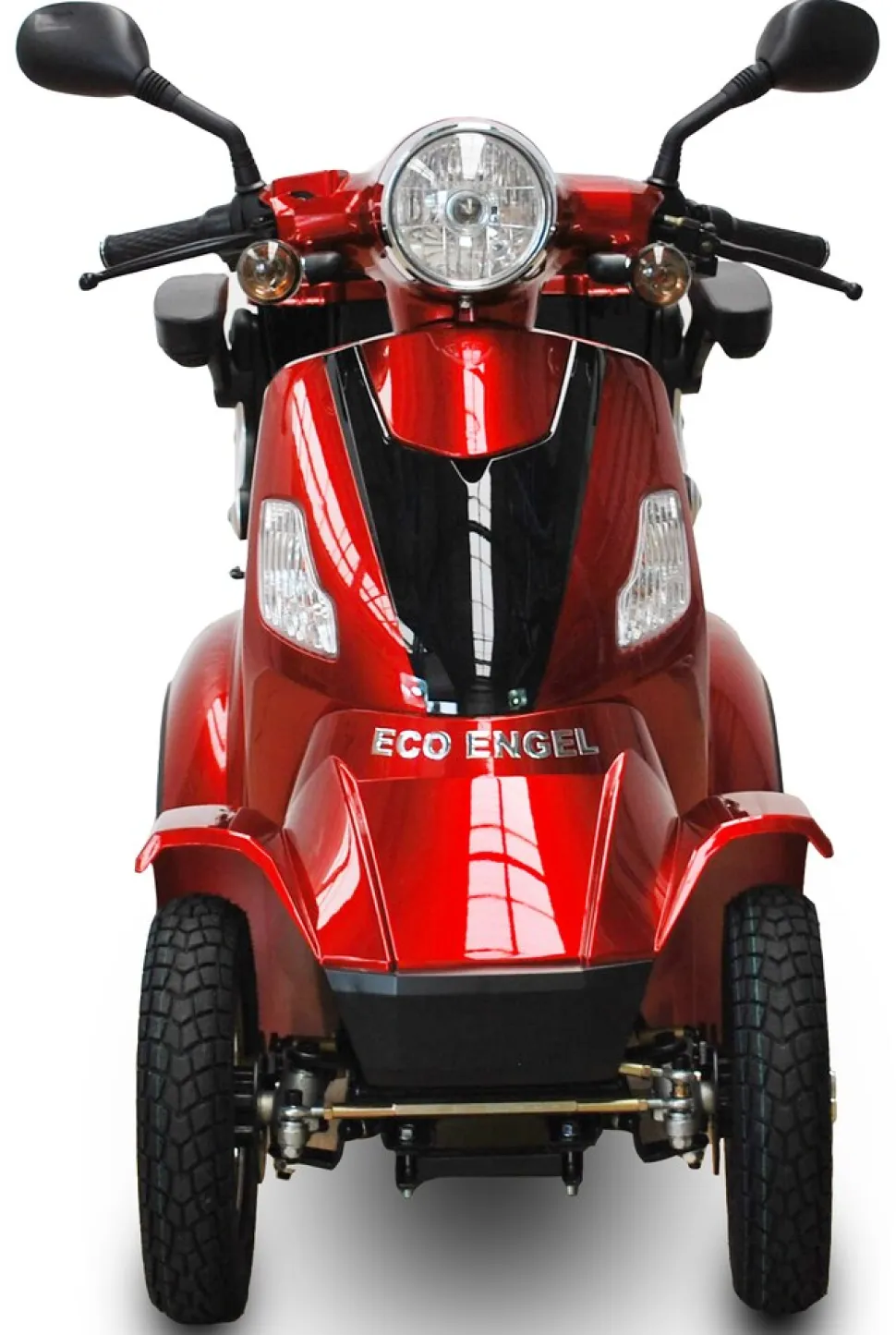 ECO ENGEL 510 E-Scooter 4 Räder 25 km/h Seniorenmobil, Rot - versch. Farben