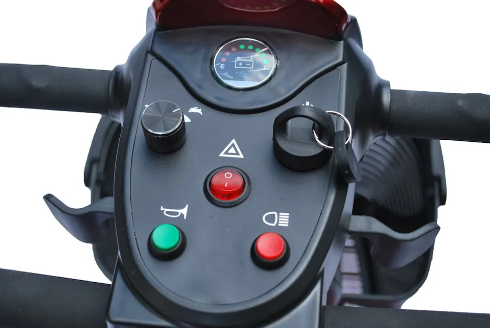ECO ENGEL 405 Rot, 6 km/h, Zerlegbares Elektromobil