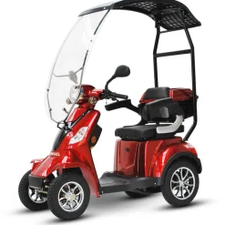 ECO ENGEL 510 Rot mit Dach, Elektromobil