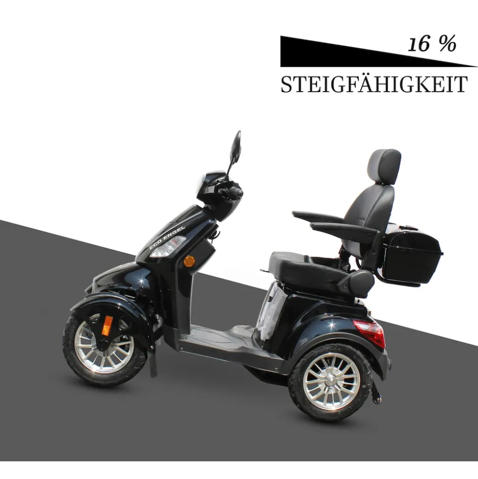 ECO ENGEL 525 Schwarz 20 Ah Li-Io Akku Herausnehmbar, Seniorenmobil