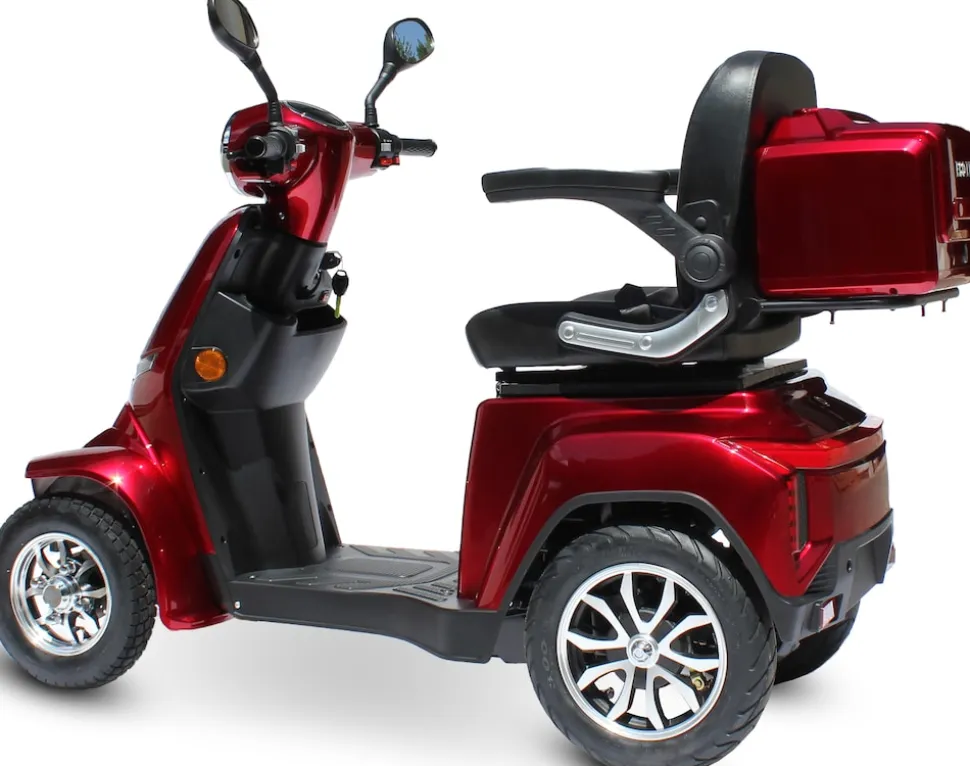 ECO ENGEL 510 V.2 Rot, 25 km/h Elektromobil / 4 Räder / 1000 Watt