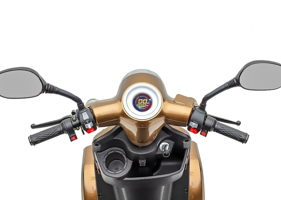 Econelo E-Seniorenmobil Voltrixx, Lithium-Akku, 4-Rad, 1000 Watt, Braun