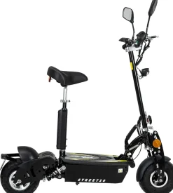 eFlux Street 20 Pro E-Scooter, Straßenzulassung, 20 km/h, 500 Watt, Elektroroller mit Sitz, klappbar