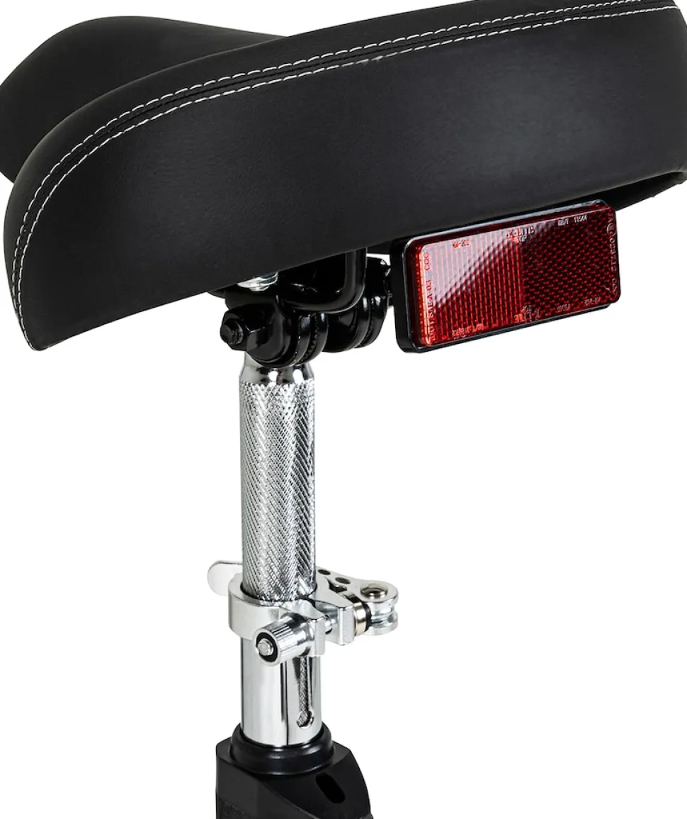 eFlux Street 20 Pro E-Scooter, Straßenzulassung, 20 km/h, 500 Watt, Elektroroller mit Sitz, klappbar