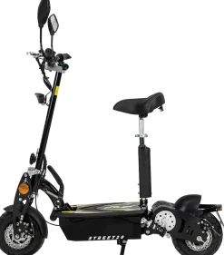 eFlux Street 20 Pro E-Scooter, Straßenzulassung, 20 km/h, 500 Watt, Elektroroller mit Sitz, klappbar