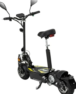 eFlux Street 20 Pro E-Scooter, Straßenzulassung, 20 km/h, 500 Watt, Elektroroller mit Sitz, klappbar