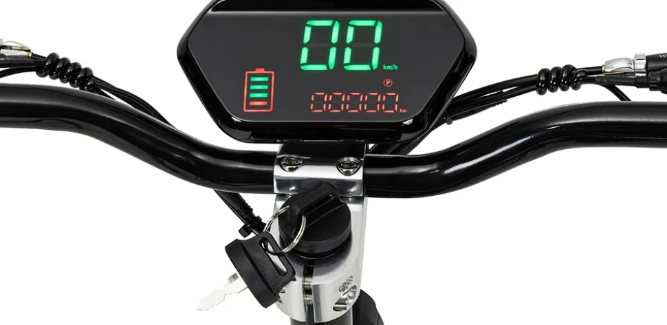 eFlux Street 20 Pro E-Scooter, Straßenzulassung, 20 km/h, 500 Watt, Elektroroller mit Sitz, klappbar