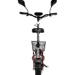 eFlux Street 40 Pro, E-Scooter, Straßenzulassung, 35 km/h, 800 Watt, mit Sitz, Gepäck-Korb, klappbar
