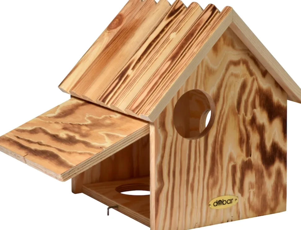 Eichhörnchenkobel mit 3 Eingängen, Unterschlupf für Eichhörnchen