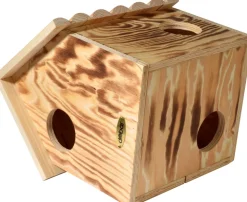 Eichhörnchenkobel mit 3 Eingängen, Unterschlupf für Eichhörnchen