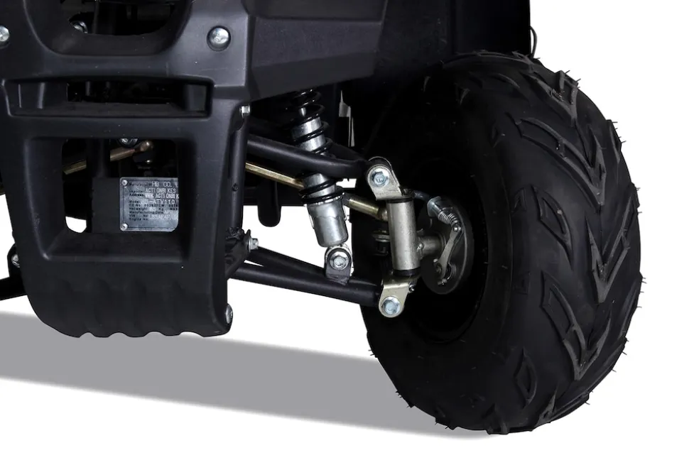 Elektro-Kinderquad S-8 Farmer, Midi-Quad mit 1000 Watt, Scheiben-/Trommelbremsen, bis 20 km/h, ab 8 (Schwarz)