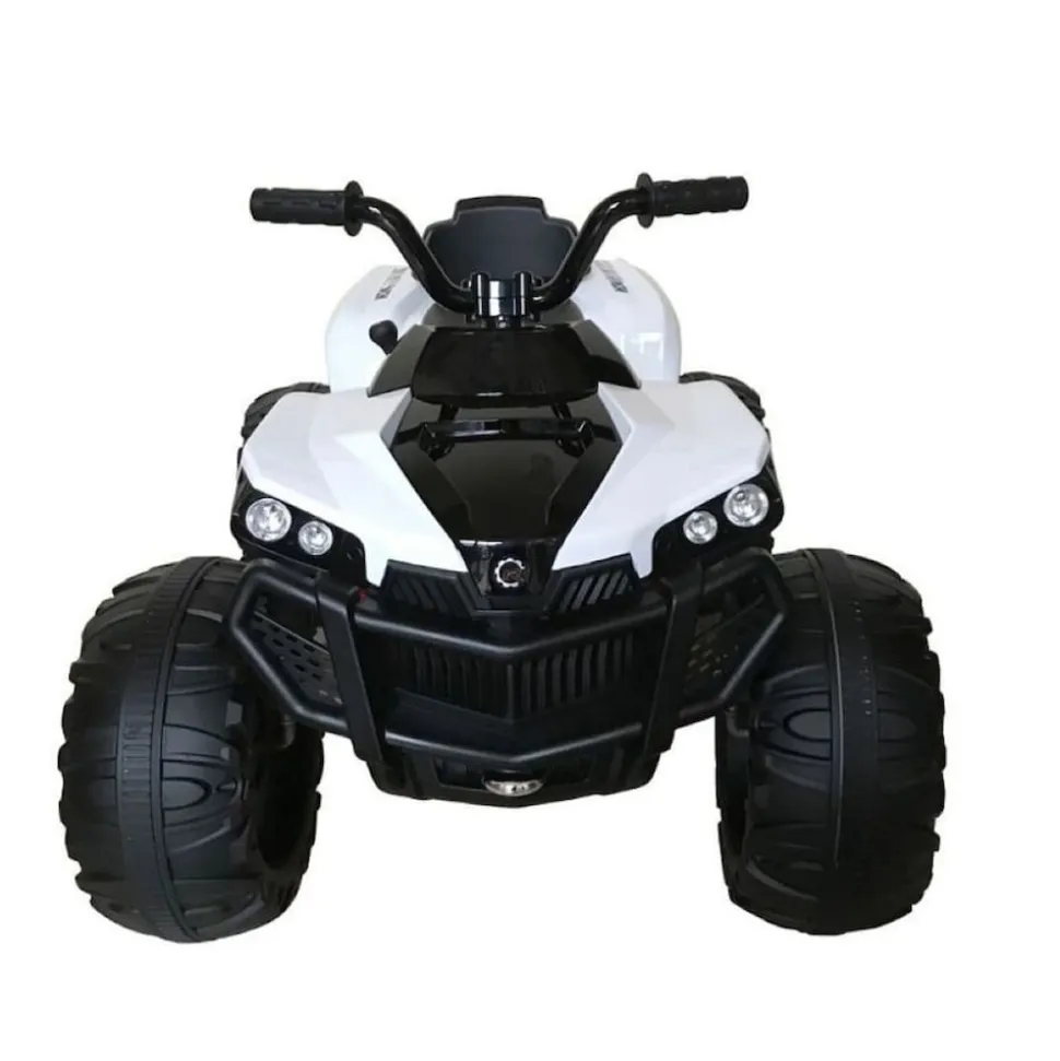 Elektro Kinderquad S888 weiss, Musikfunktion, 2x 25W Motoren, 12V 7Ah Akku