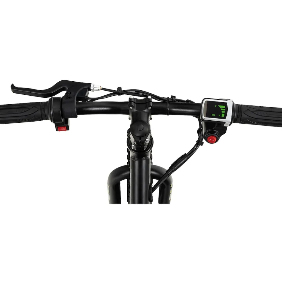 Elektro-Laufrad, 12 Zoll, Kinder-Balance-Bike m. 250 Watt, Scheibenbremsen, 3 Geschwindigkeitsstufen (Gelb)