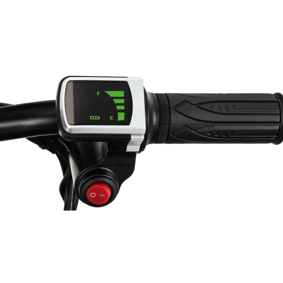 Elektro-Laufrad, 12 Zoll, Kinder-Balance-Bike m. 250 Watt, Scheibenbremsen, 3 Geschwindigkeitsstufen (Gelb)