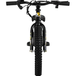 Elektro-Laufrad, 16 Zoll, Kinder-Balance-Bike m. 250 Watt, Scheibenbremsen, 3 Geschwindigkeitsstufen (Gelb)