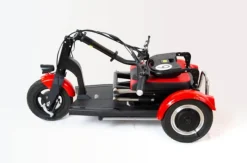 Elektro-Mobilitätshilfe MoBot Light rot - 3 Fahrstufen + Rückwärtsgang /klappbar