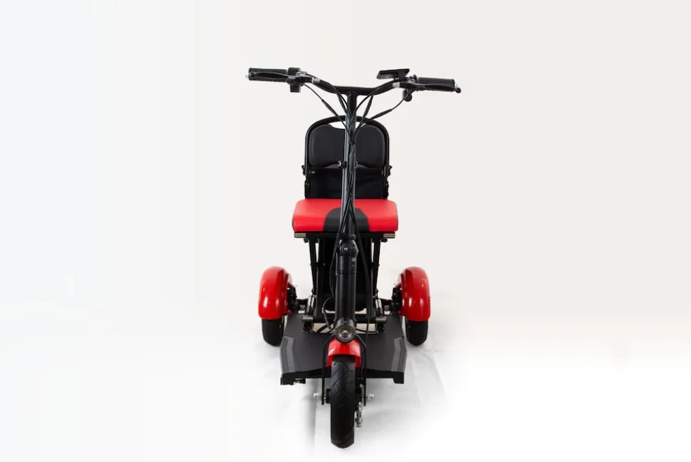 Elektro-Mobilitätshilfe MoBot Pro rot - 5 Fahrstufen + Rückwärtsgang /klappbar