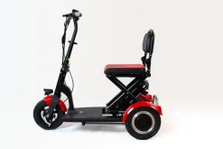 Elektro-Mobilitätshilfe MoBot Pro rot - 5 Fahrstufen + Rückwärtsgang /klappbar