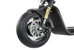 ENEWAY COCO Wave-S 1000W 48V Fatwheel LowRider Scooter mit Strassenzulassung 45 km/h BLACK